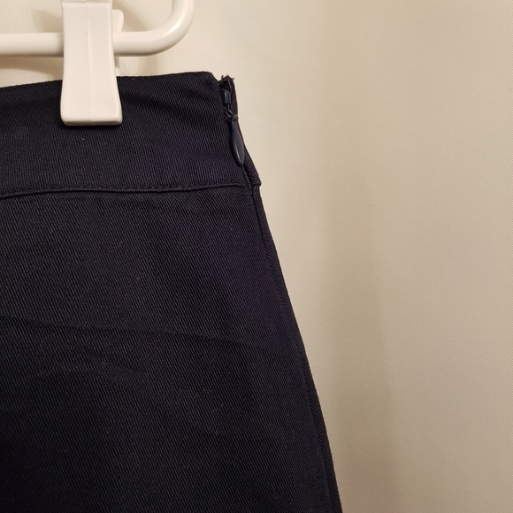 Boden womens blue floral skirt 12R lined, twill - Picture 2 of 7